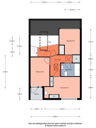 Floorplan - Bachlaan 111, 3752 HG Bunschoten-Spakenburg